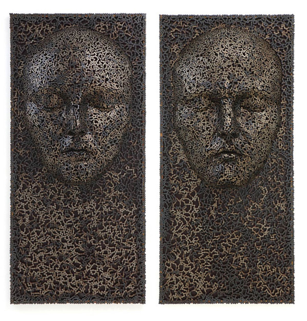 Bicycle Chain Sculptures by Young-Deok Seo #chain #sculpture #art