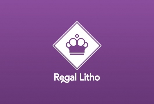Regal Litho - JORDAN-WALKER.CO.UK #typography #logo #crown #regal