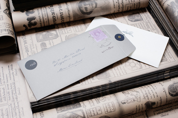 Kha #newsprint #branding #policy #foreign #restaurant #thai #identity #typography