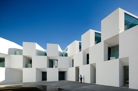 The Nursing home of Aires Mateus Architects through the eyes of Fernando Guerra | Yatzer™ #abstract #facade #modern #architecture #minimalist