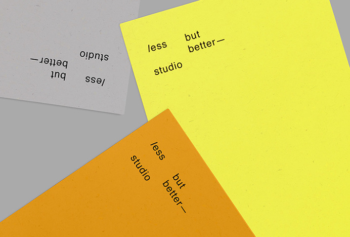 Less But Better by Thibaud Sabathier #print #card
