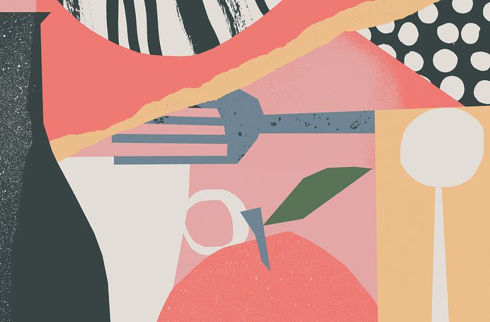 Illustration by Tom Abbiss Smith commissioned by Studio Brave for Melbourne property development Everlea