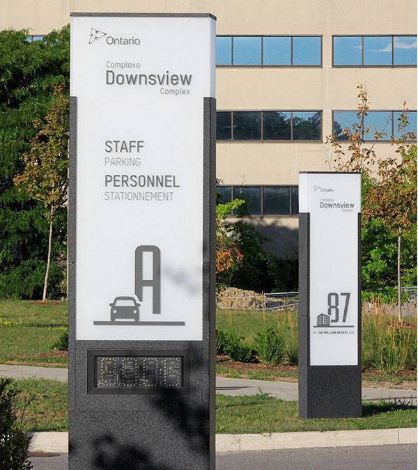 Wayfinding | Signage | Sign | Design | Downsview Complex