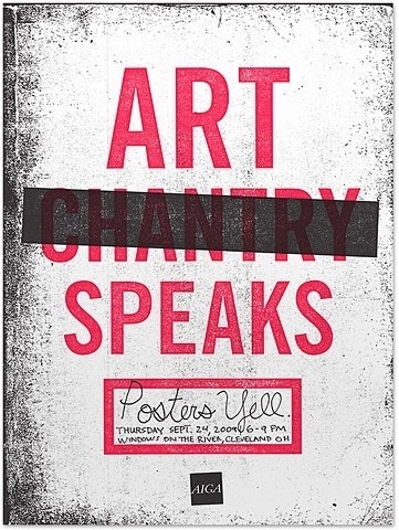 FFFFOUND! | Mikey Burton / Graphic Design, Illustration and Letterpress #mikey #posters #art #chantry #burton #aiga