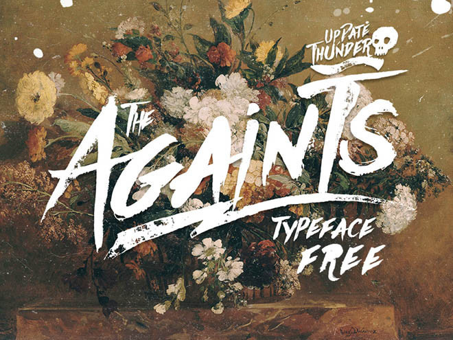 Againts Free Typeface