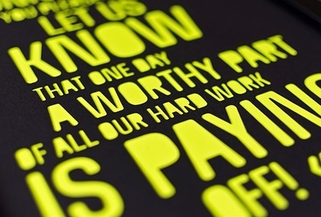 stellavie | design manufaktur // Artwork: Dear Universe.. #limited #cut #edition #typography #laser #paper #neon