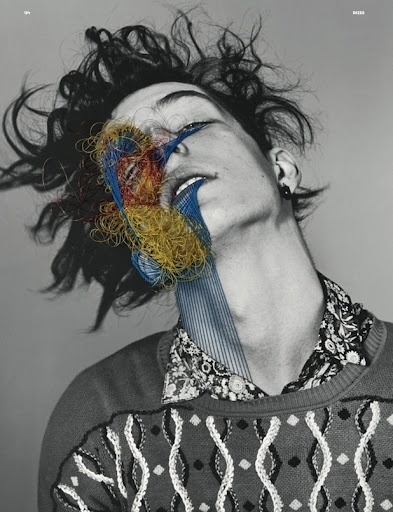 I need a guide: maurizio anzeri #embroidery #photo #anzeri #maurizio