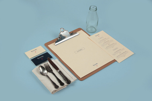 Seaside #branding #menu #sorbet #photography #identity #logo