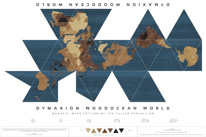 Dymaxion Worldmap Buckminster Fuller