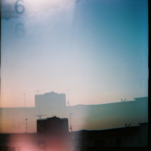 Porta Romana sunrise #lomography #diana #f+ #photography #milan #italy