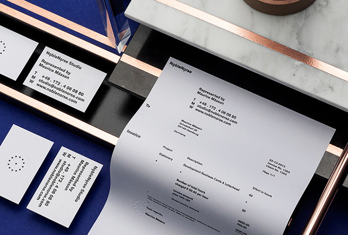 NobleNorse Studio by NobleNorse Studio #brand identity #stationary #graphic design