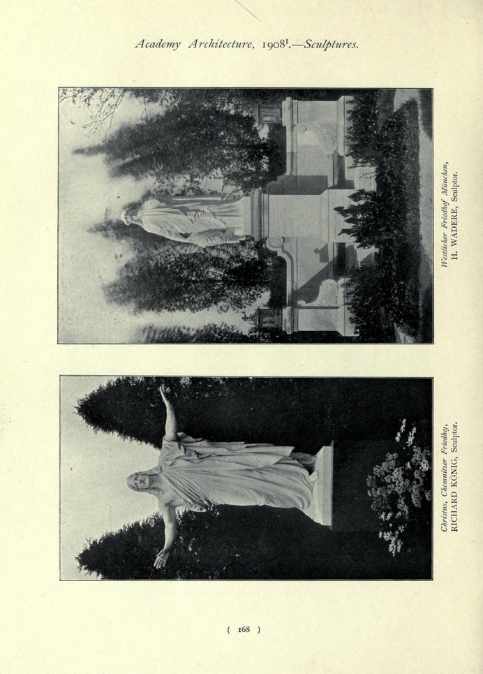 Sculptures from "Academy architecture," 1904-1908. A collection of all the sculptures published in vols. 25-34 of "Academy Architecture." : Academy architecture and architectural review : Free Download, Borrow, and Streaming : Internet Archive