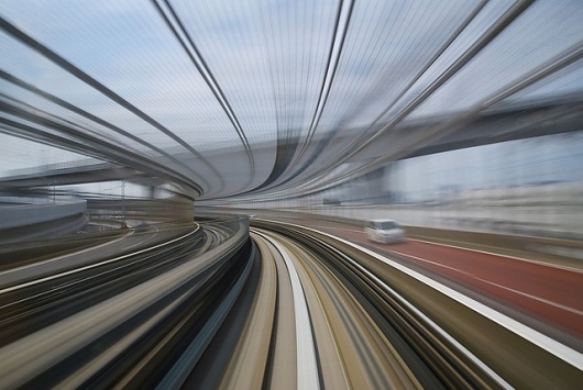 smooth curve | Flickr - Photo Sharing! #photos #yurikamome #appuru #speed #rail #high #pai