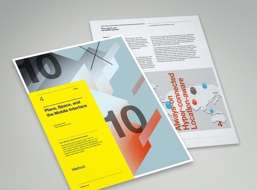 Method 10×10: Edition 4 | September Industry #print #place #design #interface #space #the #september #industry #mobile #and