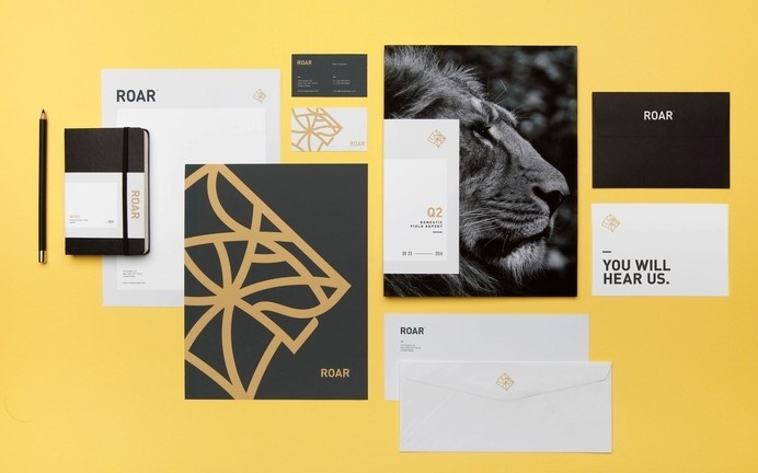 Roar Groupe | Mast #business #card #print #envelope #stationery #letterhead #folder