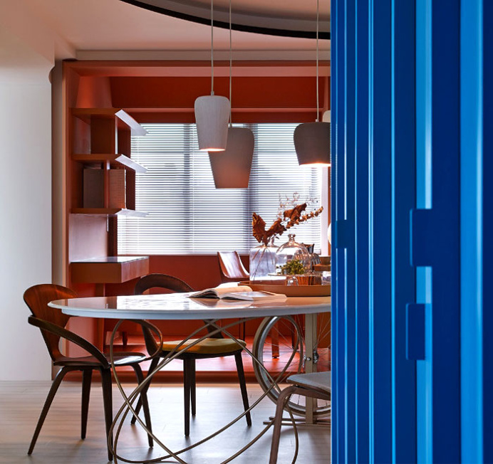 Colorful Home in Taipei by Waterfrom Studio - #decor #interior #home