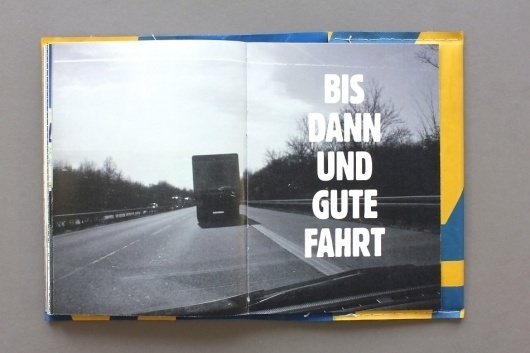 Mit Achtzig Sachen | ALEX KETZER #layout #book #typography