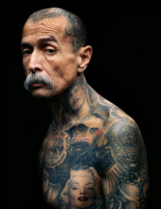 Eric Schwartz #photography #portrait #tattoo #moustache