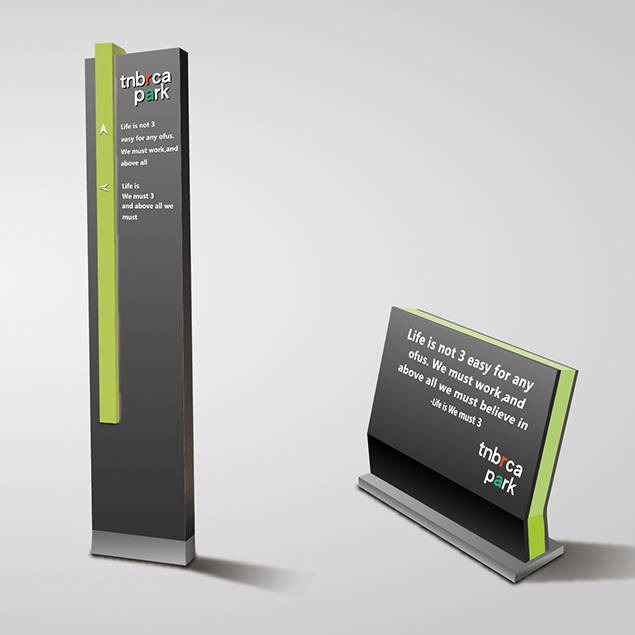 Wayfinding | Signage | Sign | Design 物业小区户外导视牌