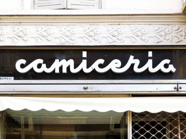 lettering via dante di nanni #lettering #italy