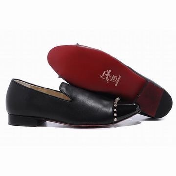 Christian Louboutin Rollergirl Mens Flat Shoes Black Velvet #shoes