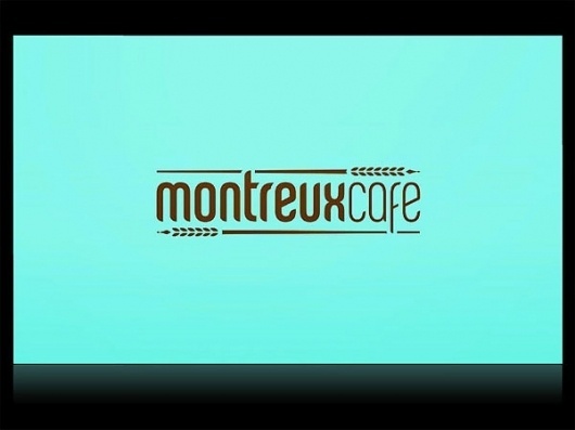 Montreux Café Identity System - FPO: For Print Only #business #branding #card #food #restaurant #foil