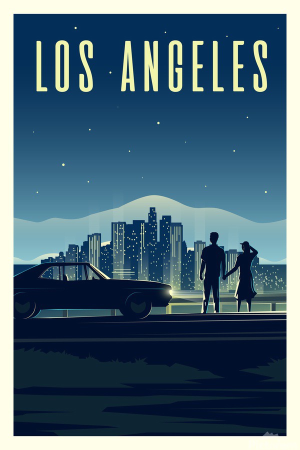 Los Angeles  Print