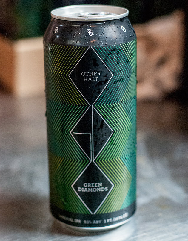 otherhalfvert #beer #aluminum #lines #other #packaging #alcohol #diamond #tall #half #can #green