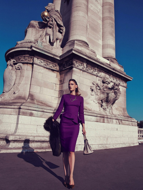 Sarah Emilia by Dennison Bertram for Marie Claire China #fashion #model #photography #girl