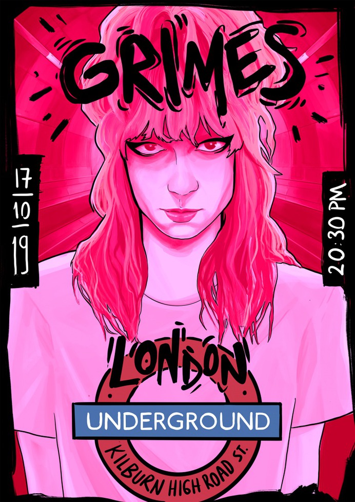 Dilara Özden – Grimes @ Kilburn High Road St.