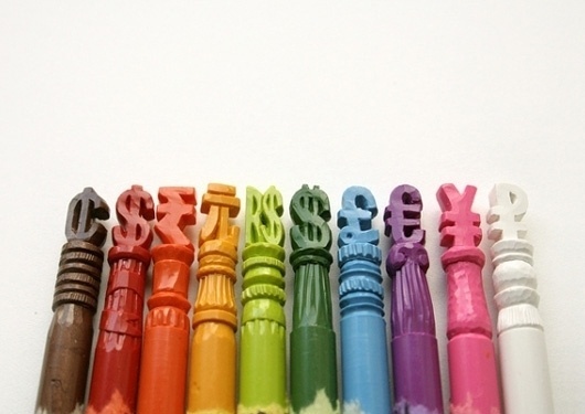 Crayon Portrait Sculptures by Diem Chau #inspiration #abstract #creative #design #unique #sculptures #cool