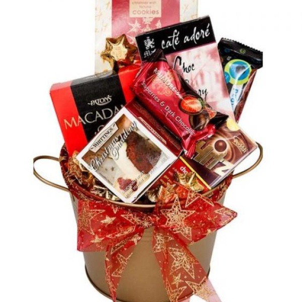 Send Christmas Chime Gift Bucket to Australia