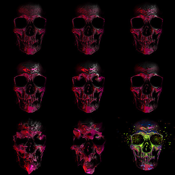 Dark Light – INSgraphizm remix on the Behance Network #displacement #map #kull
