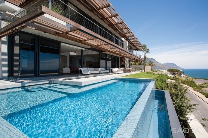 Extravagant Modern Living in South Africa: SAOTA's Kloof 151 Project #architecture #modern