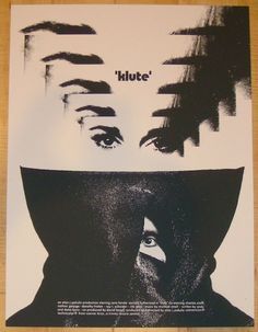 Klute - silkscreen movie poster (click image for more detail) Artist: Jay Shaw (Iron Jaiden) Venue: n/a Location: n/a Date: 2012 Edition: 100; signed and numbered Size: 18" x 24" Condition: Mint Notes