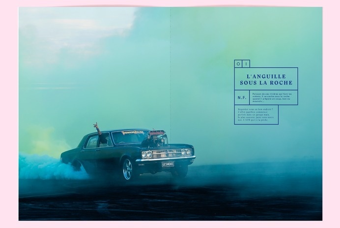 ADN n°3 #color #spread #layout #editorial #magazine