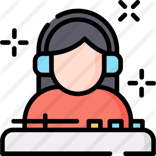 See more icon inspiration related to birthday and party, professions and jobs, music and multimedia, festival, DJ, disc jockey, celebration, stage, concert, entertainment, user and music on Flaticon.