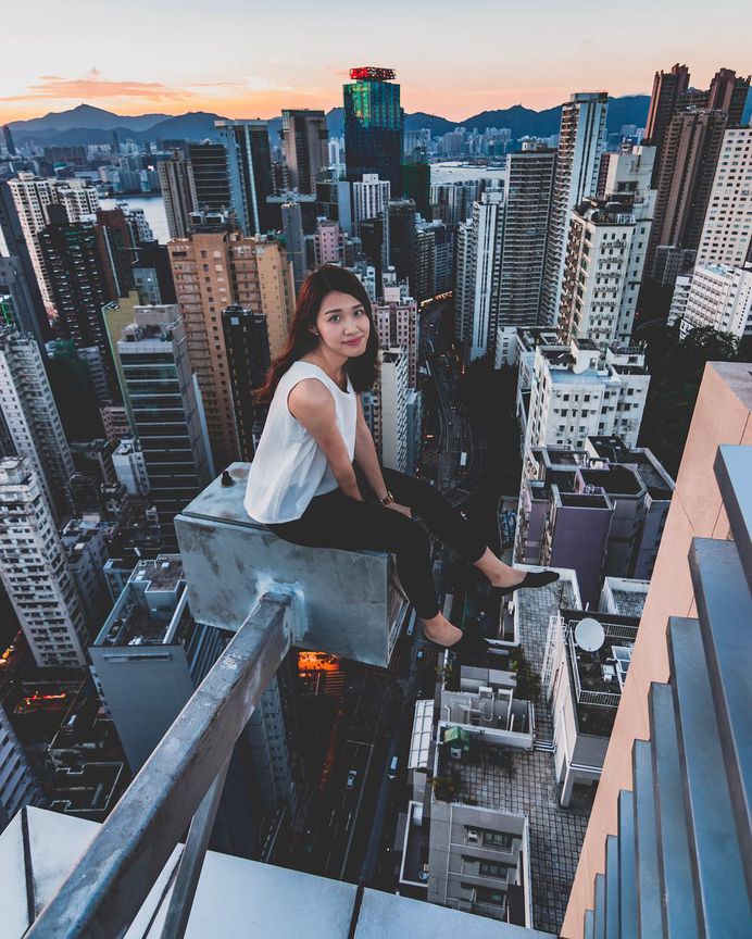 Insane Photos of Hong Kong Taken From The Rooftops by Nicholas Ku