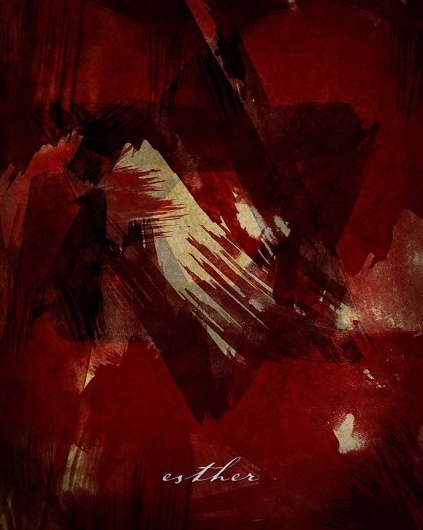 Bible Inspired Poster Designs by Jim LePage | Abduzeedo | Graphic Design Inspiration and Photoshop Tutorials #esther