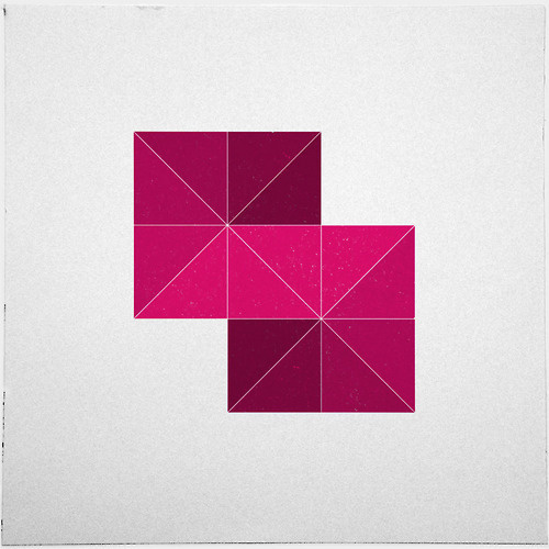 #268 Stairway – A new minimal geometric composition each day