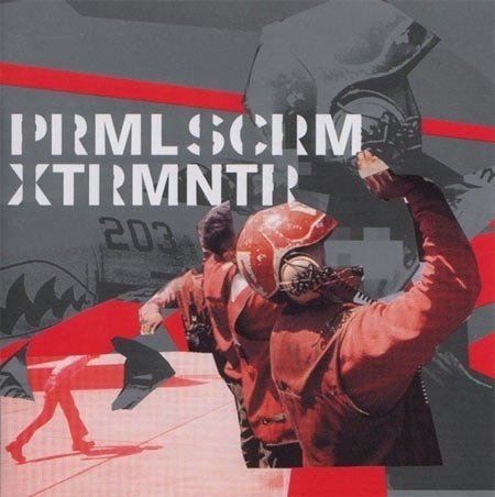 Primal Scream - XTRMNTR. Design by Julian House #primal #design #graphic #cover #scream #music