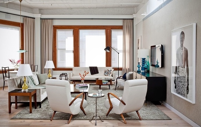 Living room, art