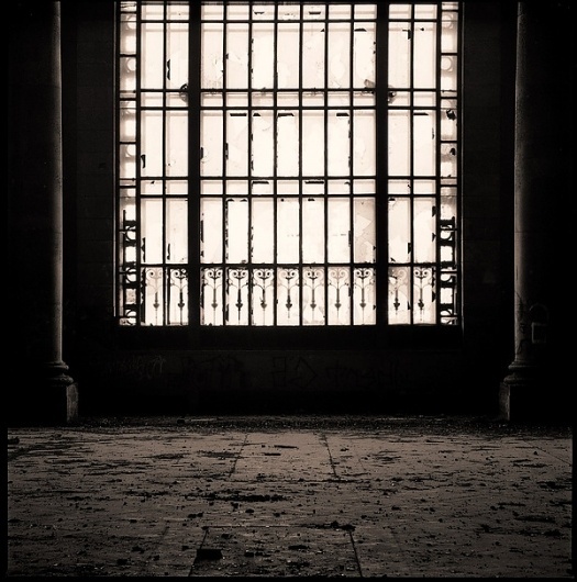 Michigan Central Station on the Behance Network #sepia #abandoned #photography #detroit