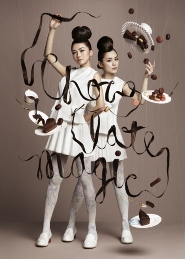 Typeverything.com - Chocolate Magic for HARBOUR... - Typeverything #type #photography #design