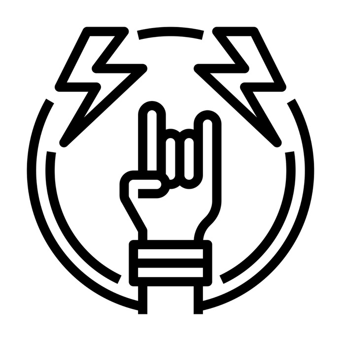 See more icon inspiration related to rock, concert, music and multimedia, hands and gestures, festival, rock and roll, heavy metal, hand gesture, heavy, gestures, hands and thunder on Flaticon.