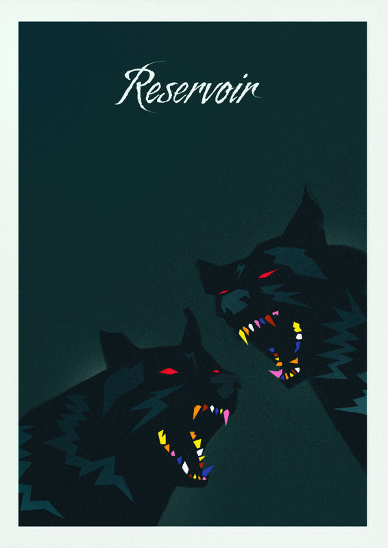 RESERVOIR DOGS (VARIANT) product images of #movie #malatesta #dogs #rocco #poster #reservoir