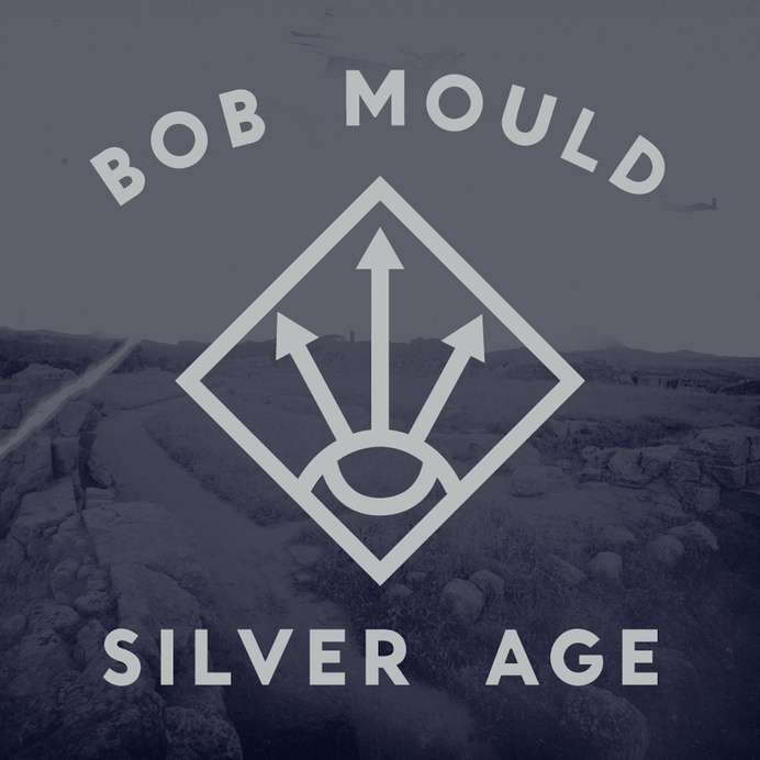 bobmould_silverage #album cover #typography #icon #monod brud