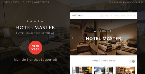 Hotel Booking WordPress Theme