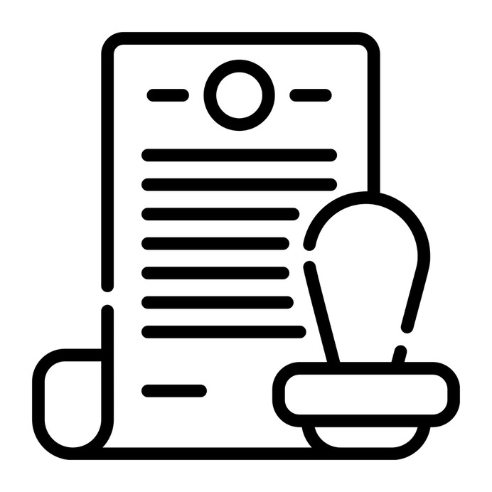 See more icon inspiration related to stamp, document, files and folders, rubber stamp, archives, certificate, documents, business and sign on Flaticon.