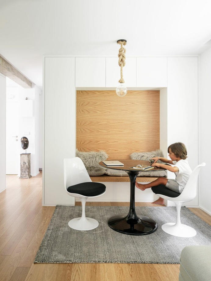 San Esteban Apartment Renovated by David Olmos Arquitectos